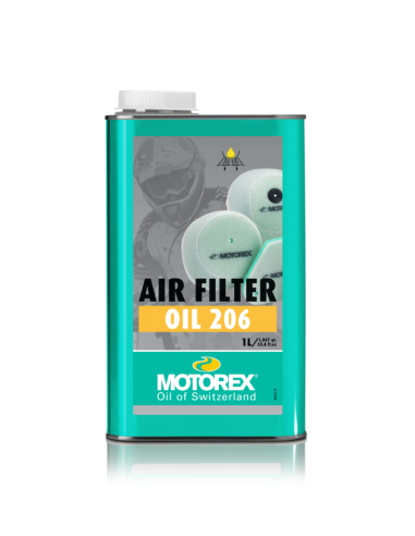 MOTOREX AIR FILTER OIL 206 1LT