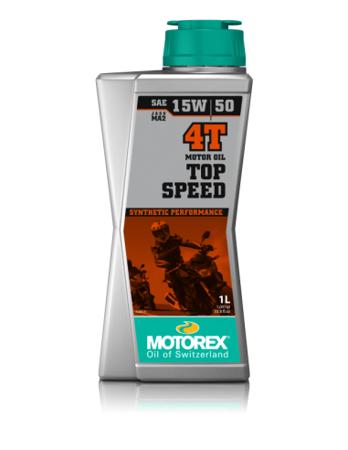 MOTOREX TOP SPEED MC 4T 15W50 1LT