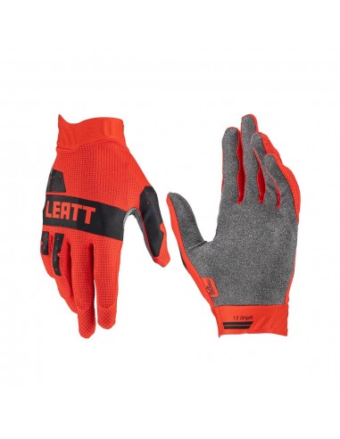 GUANTES LEATT 1.5 GRIP ROJO