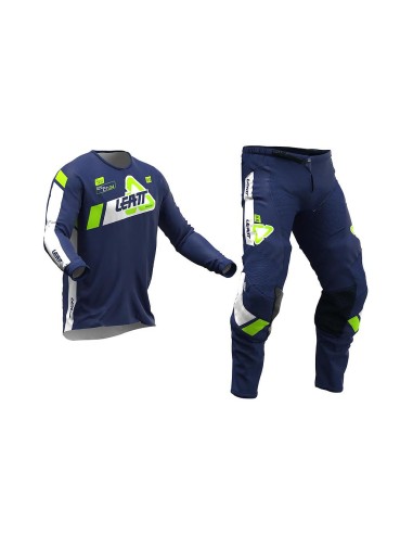 KIT EQUIPACION LEATT MOTO 3.5 JR. AZUL