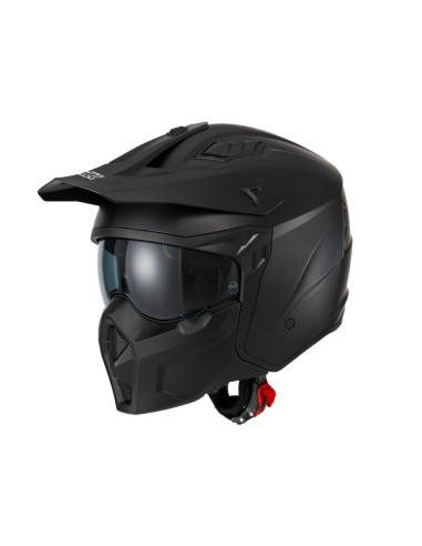 CASCO TRIAL UNIK PLUTON MASK DV NEGRO...