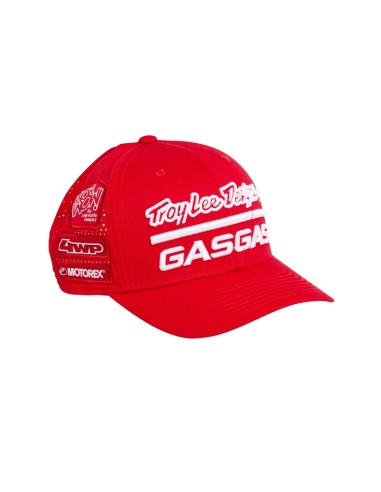 GORRA TLD GASGAS TEAM CURVED ROJO