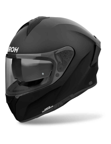 CASCO AIROH SPARK 2 NEGRO MATE