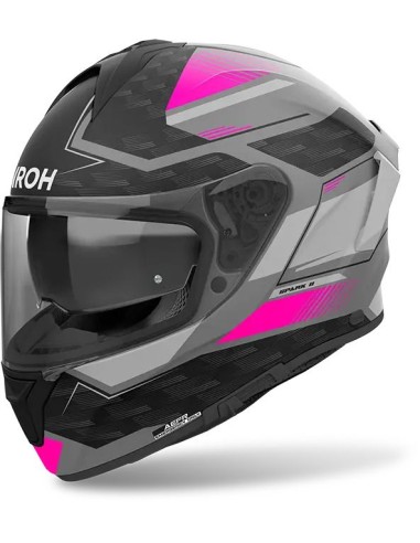 CASCO AIROH SPARK 2 ZENITH ROSA MATE