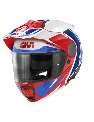 CASCO GIVI X27 TOURER BLANCO/AZUL/ROJO