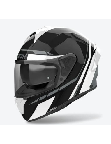 CASCO AIROH SPARK 2 SPINNER WHITE GLOSS