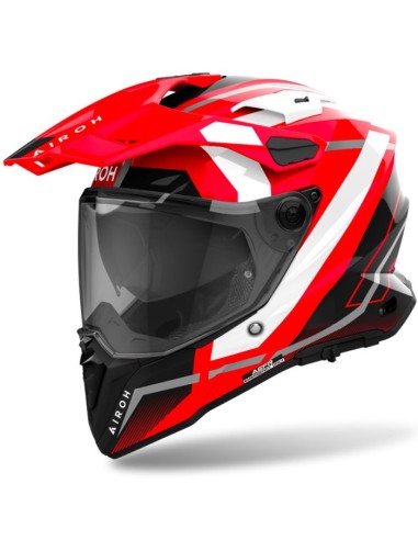 CASCO AIROH COMMANDER 2 MAVICK RED GLOSS