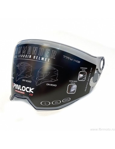 PANTALLA AIROH COMMANDER AHUMADO 50%