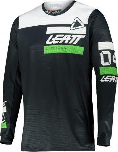 CAMISA LEATT 3.5 JR NEGRO