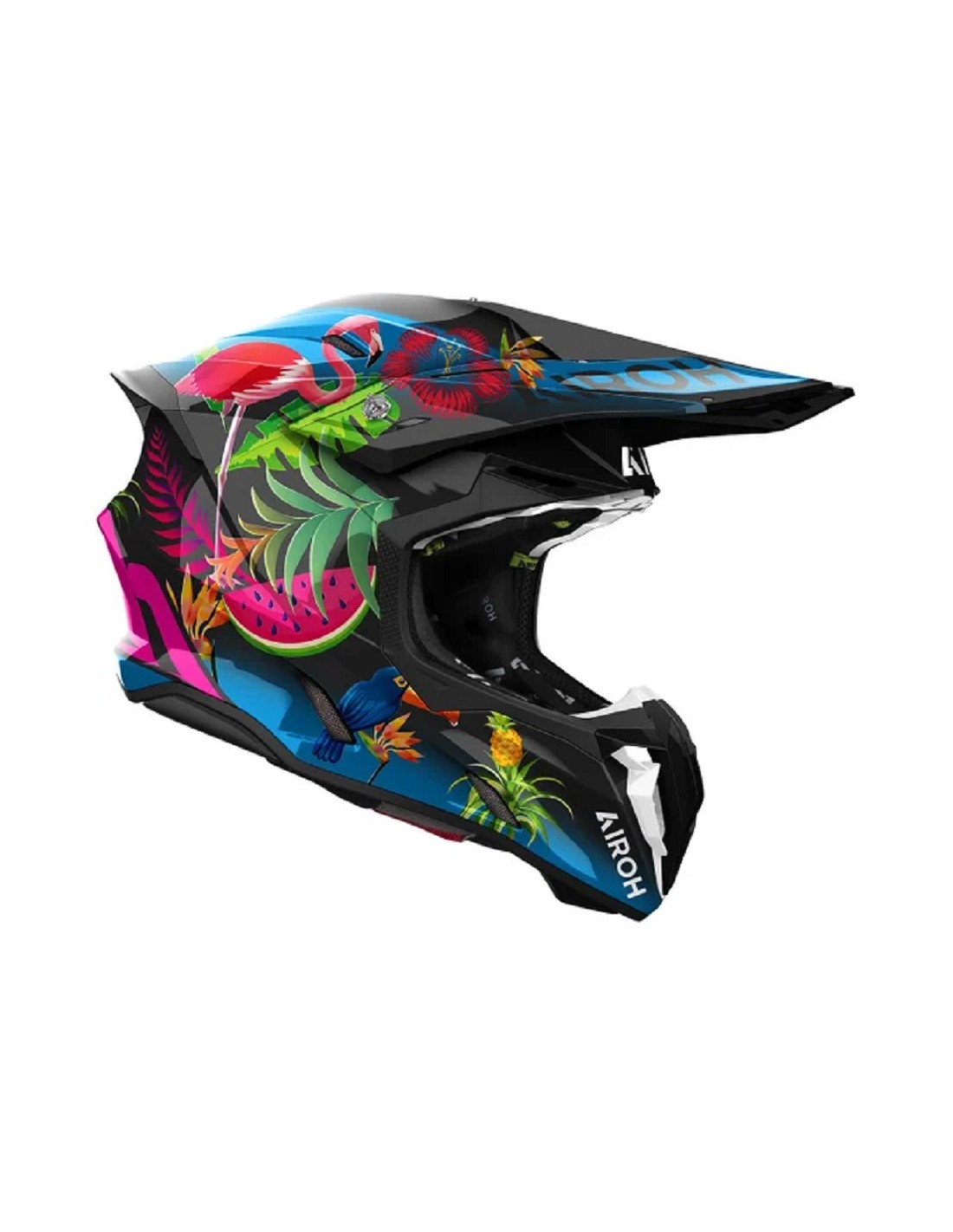 CASCO AIROH TWIST 3 AMAZONIA GLOSS  CASCO AIROH TWIST 3 AMAZONIA GLOSS