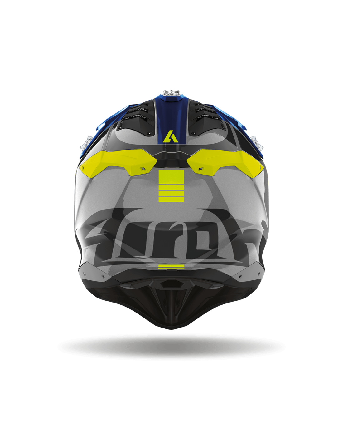 CASCO AIROH AVIATOR 3 PUSH AZUL BRILLO CASCO AIROH AVIATOR 3 PUSH AZUL BRILLO