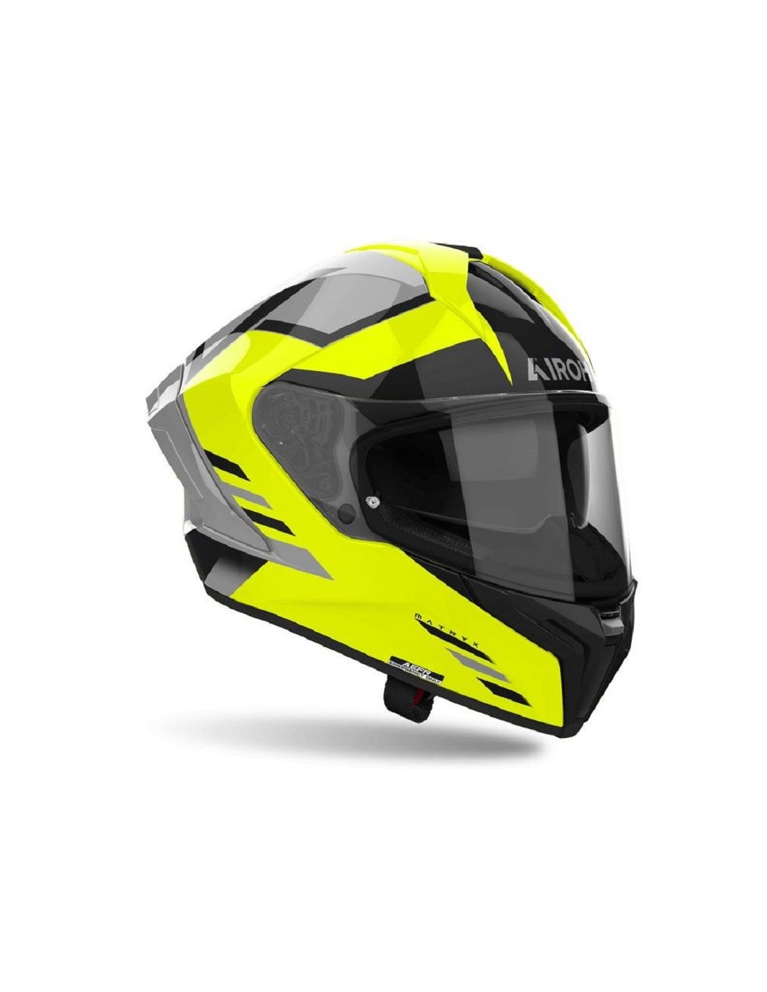 CASCO AIROH MATRYX THRON YELLOW MATT CASCO AIROH MATRYX THRON YELLOW MATT