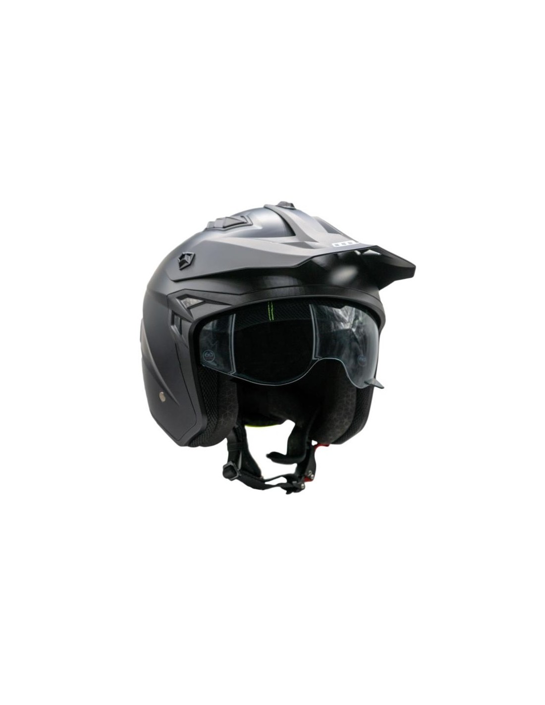 CASCO TRIAL UNIK PLUTON DV U-13 NEGRO... CASCO TRIAL UNIK PLUTON DV U-13 NEGRO...