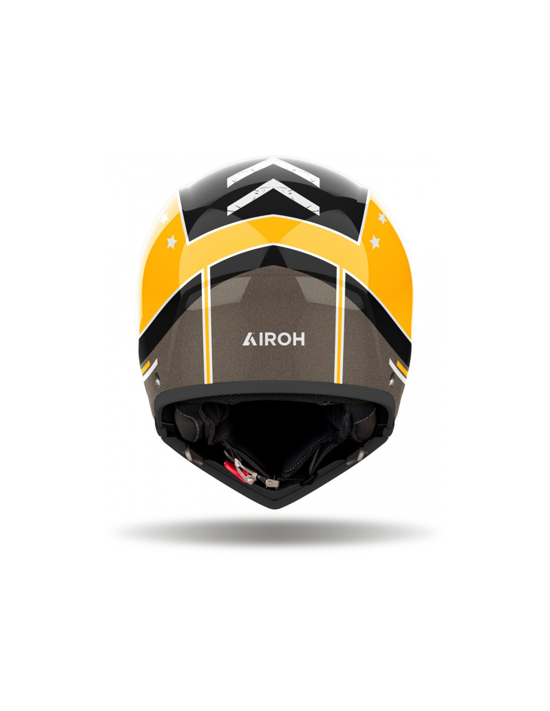 CASCO AIROH J110 COMMAND YELLOW GLOSS CASCO AIROH J110 COMMAND YELLOW GLOSS