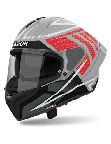 CASCO AIROH MATRYX RIDER RED MATT