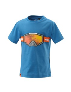 CAMISA KTM RADICAL KIDS AZUL