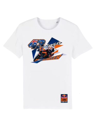 CAMISA KTM JACK MILLER BLANCA