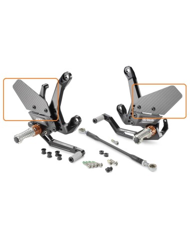 PROTECTOR TALON CARBONO KTM (ESTRIB....