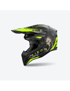 CASCO AIROH WRAAP DARKNESS...