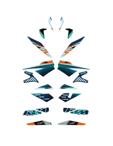 KIT ADHESIVOS FACTORY KTM DUKE 890 R...