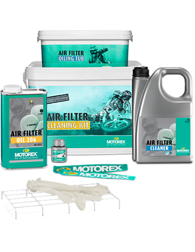 MOTOREX AIR FILTER CLEANING KIT (CUBO)