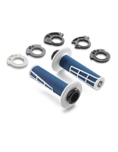 PUÑOS HUSQVARNA LOCK-ON AZUL