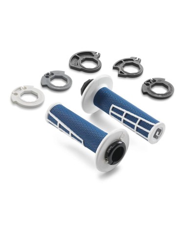 PUÑOS HUSQVARNA LOCK-ON AZUL