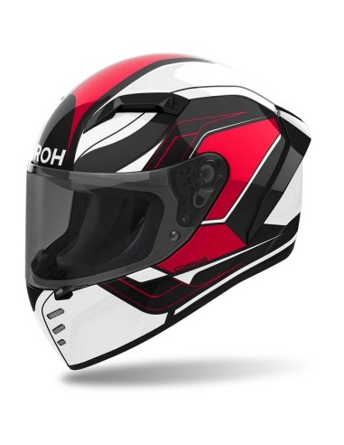 CASCO AIROH CONNOR DUNK RED GLOSS