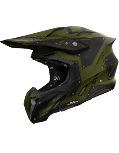 CASCO AIROH TWIST 3 MILITARY MATT