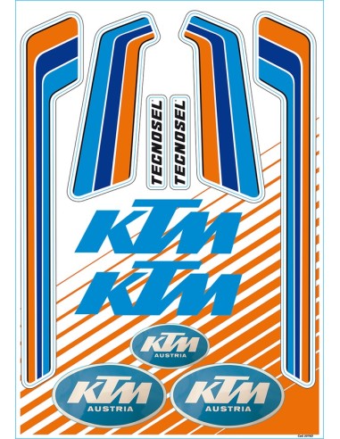 KIT ADHESIVOS KTM VINTAGE TECNOSEL