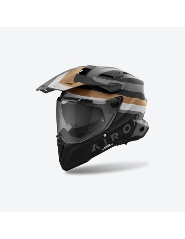 CASCO AIROH COMMANDER 2 DOOM GOLD MATE 