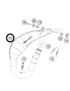 COLECTOR KTM EXC 250 