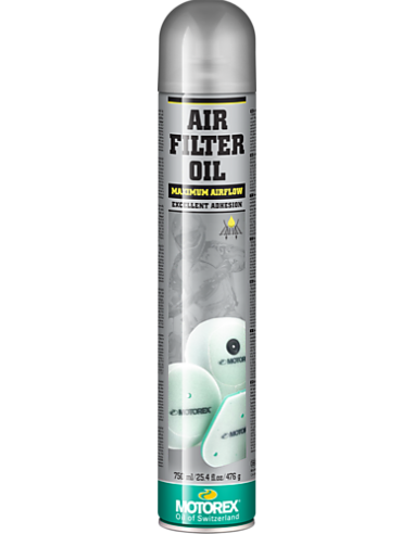 MOTOREX AIR FILTER OIL 750 ML