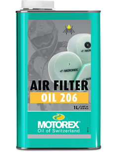 Motorex Air Filter Oil 206 1 L: aceite para filtros de espuma