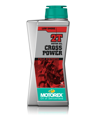 Motorex Cross Power 2T 1 L: aceite sintético para off-road