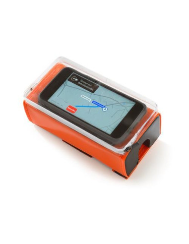 Protector de manillar KTM con soporte de smartphone