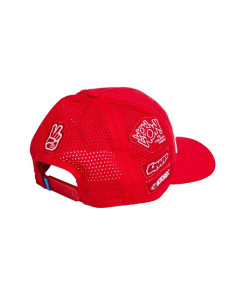GORRA TLD GASGAS TEAM CURVED ROJO 2