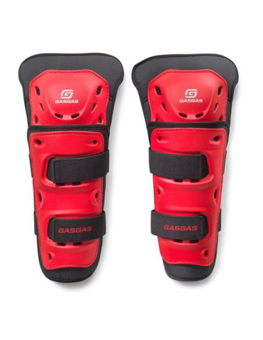 Rodilleras protectoras GasGas con forma tridimensional
