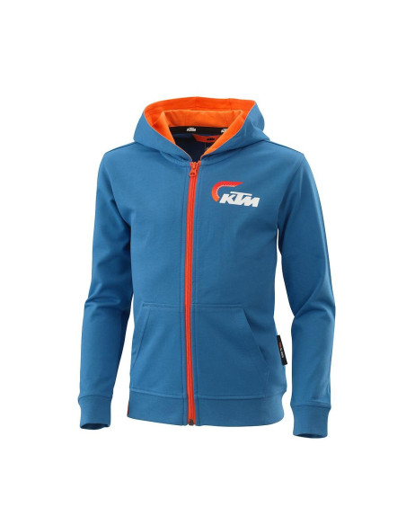 Sudadera infantil KTM Radical Kids con cremallera