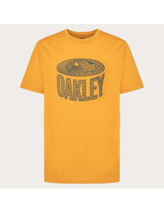 CAMISETA OAKLEY WINTER LINES AMARILLO 2
