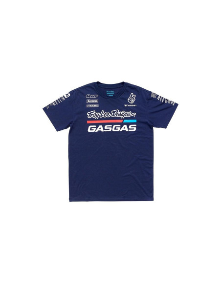 Camiseta infantil TLD GasGas Team 2024 de manga corta