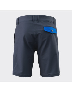 PANTALON HUSQVARNA CORTO ACCELERATE AZUL 2