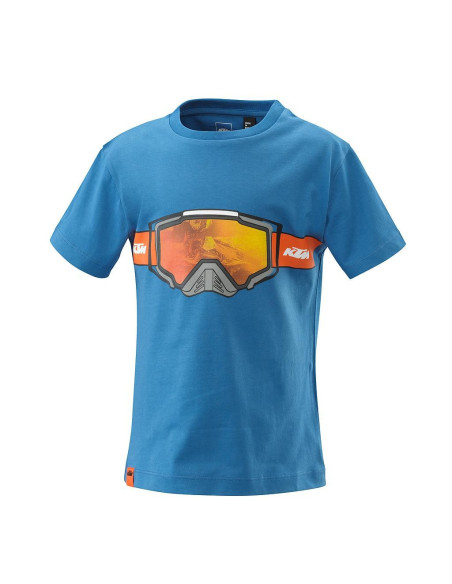 Camiseta infantil KTM Radical Kids azul, 100 % algodón