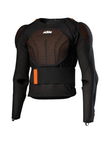 Peto blando KTM Soft con protección en pecho, espalda y hombros