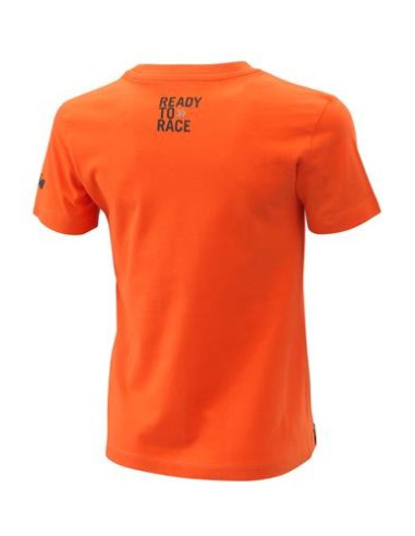 CAMISA KTM RADICAL KIDS ORANGE 2021